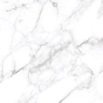 Gresie interior/ exterior Calacatta Extra, 60 x 60 cm, alb, mat