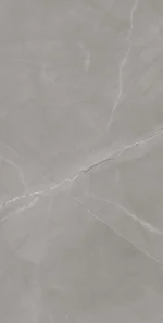 Gresie porțelanată interior/ exterior Armani Asiago, 60 x 120 cm, gri, lucios