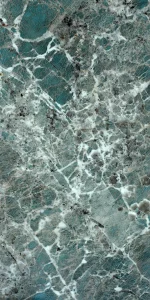 Gresie porțelanată interior/ exterior Amazonite Renoir, 60 x 120 cm, verde turcoaz, mat satinat - imagine 2