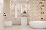 Faianță bucătărie Marmo Milano, 30 x 60 cm, beige, lucios - imagine 4