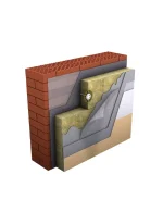Vata minerala bazaltica NT Facade 100 - 100mm, 1000x600 - imagine 2