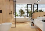 Gresie interior/ exterior Tirol, 30 x 120 cm, bej, mat, texturat - imagine 3