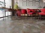 Gresie interior/ exterior Metallica, 60 x 120 cm, gri, lucios - imagine 3